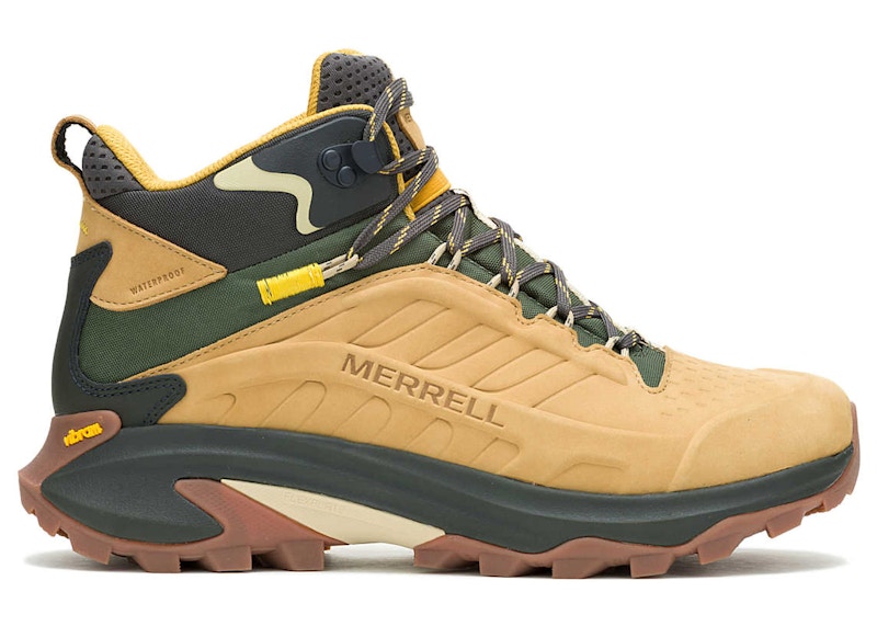 Merrell Moab Speed 2 Leather Mid Waterproof Tan