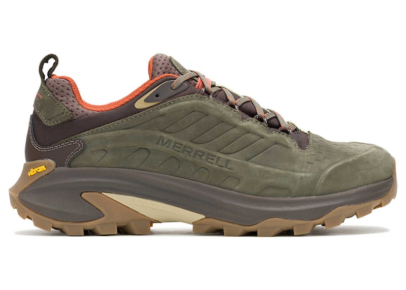 Merrell Moab Speed 2 Leather Waterproof Olijf