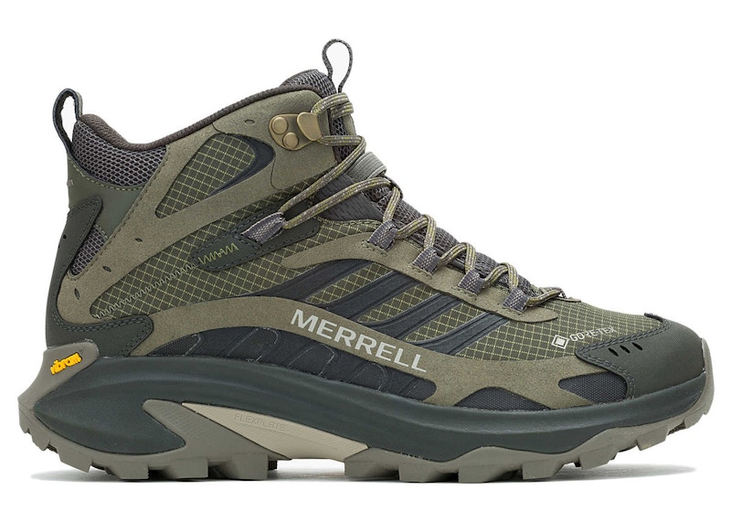 Merrell Moab Speed 2 Mid Gore-Tex Olijf