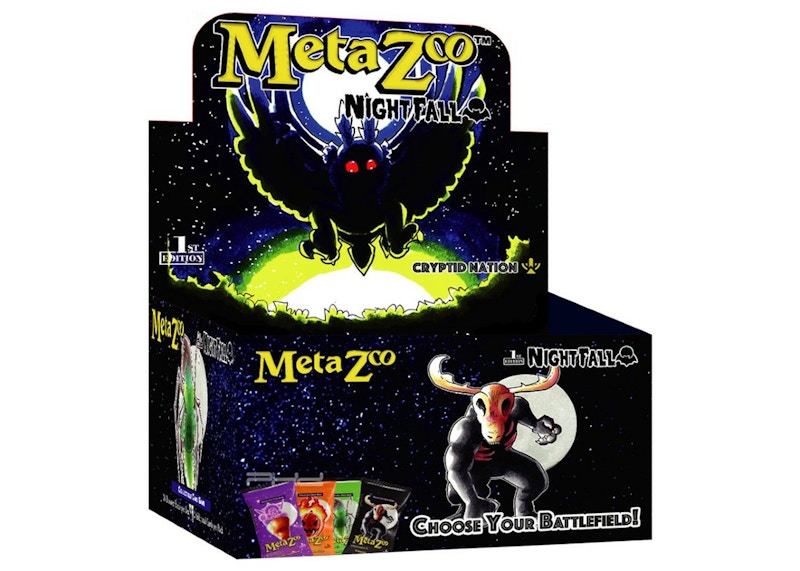 MetaZoo TCG Cryptid Nation Nightfall 1st Edition Booster Box