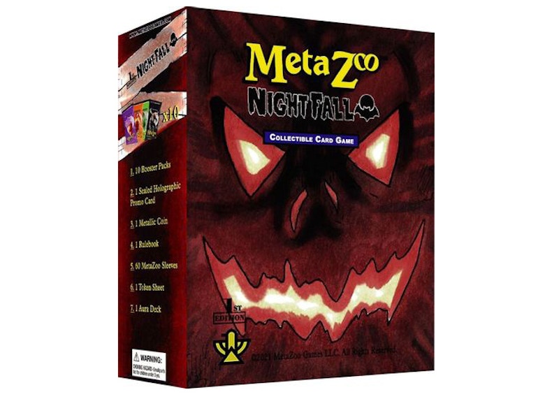 MetaZoo TCG Cryptid Nation Nightfall 1st Edition Spellbook