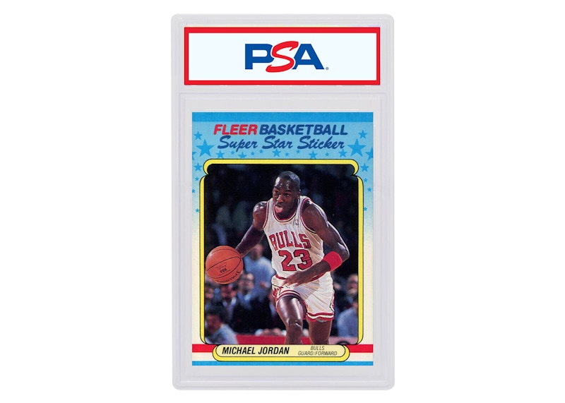 Michael Jordan 1988 Fleer Sticker #7