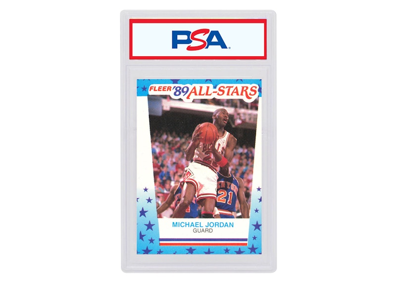 Michael Jordan 1989 Fleer Sticker #3