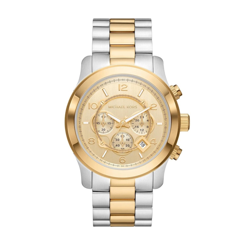 Michael Kors Oversized Runway MK9075 Stainless Steel