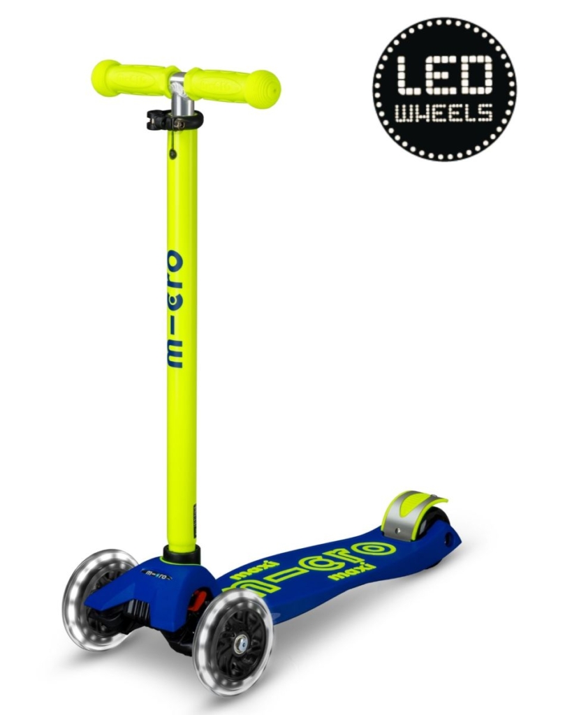 Micro – Maxi Deluxe Neon LED Canary – Step Complete Geel