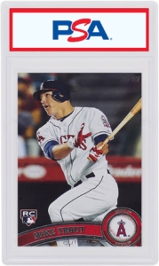 Mike Trout 2011 Topps Update Rookie #