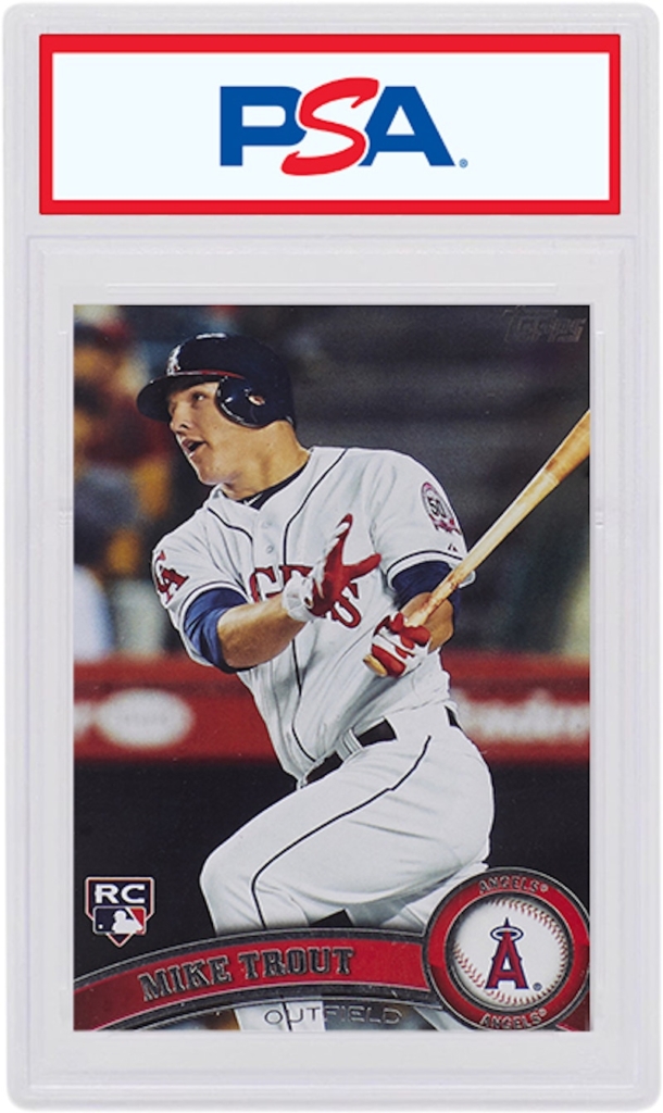 Mike Trout 2011 Topps Update Rookie #