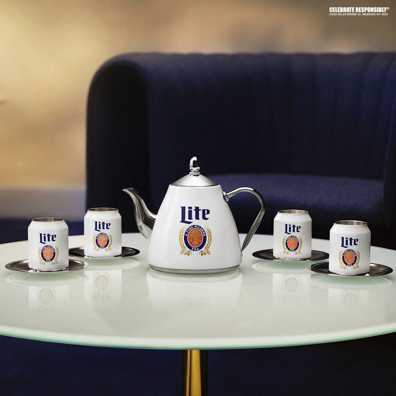 Miller Lite Tea Time Set