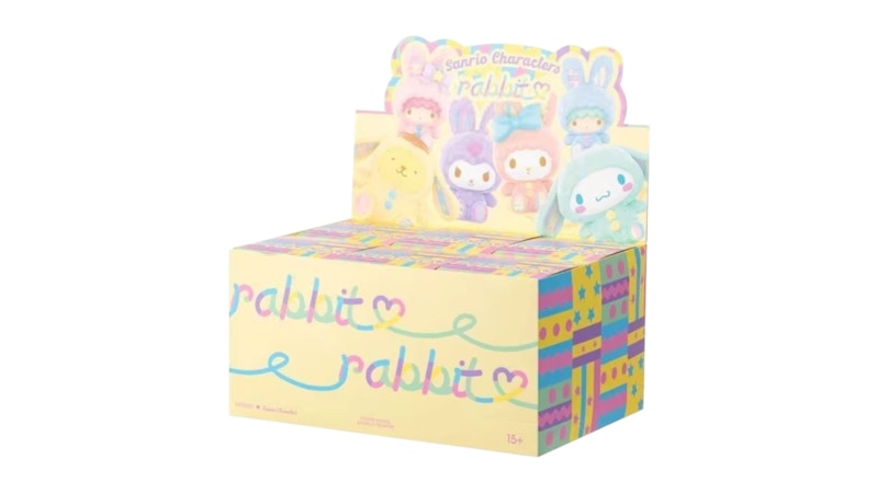 Miniso Sanrio Characters Rabbit Series Figure Sealed Case
