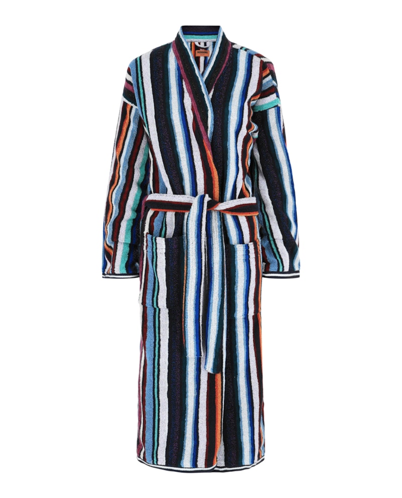Missoni Chandler Hooded Robe Multi Multicolor