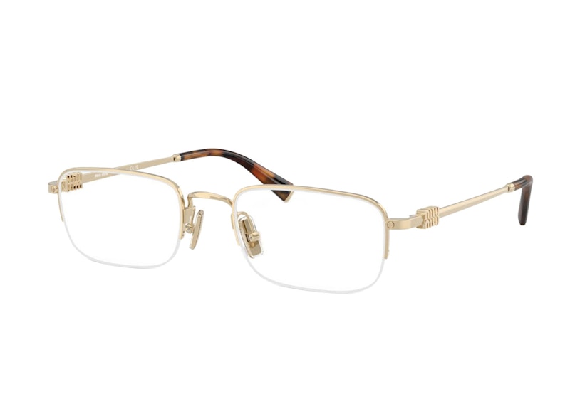Miu Miu MU 52WV Optical Frame Pale Goud