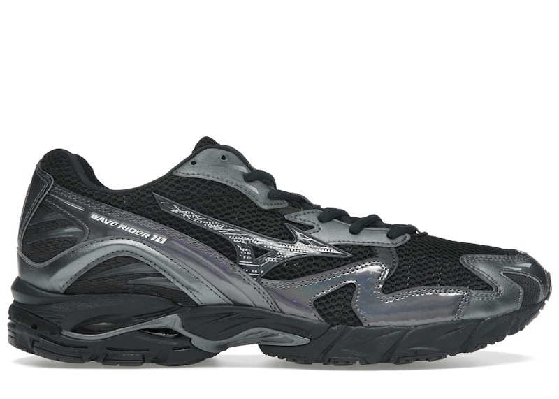 Mizuno Wave Rider 10 Sand Metallic Zwart