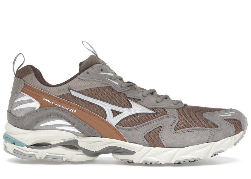 Mizuno Wave Rider 10 Fossil Thrush Wit