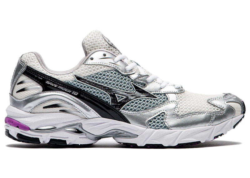 Mizuno Wave Rider 10 Snow Slate Zwart
