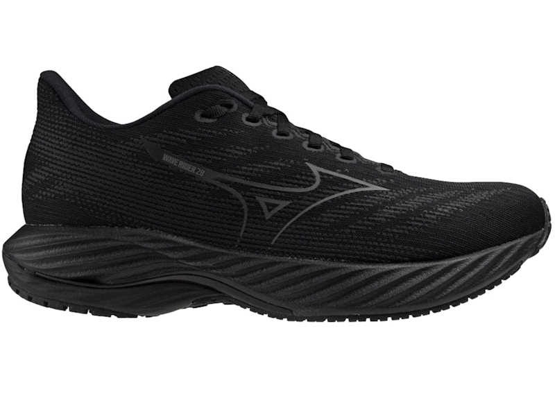Mizuno Wave Rider 28 Shade Zwart
