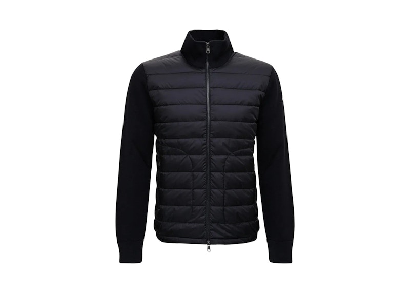 Moncler Logo Cardigan Zwart