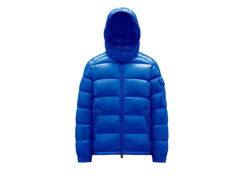 Moncler Maya Short Down Jacket Sky Blauw