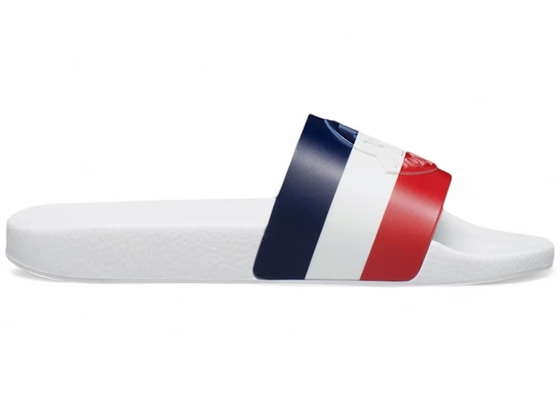 Moncler Pool Slide Optical Wit