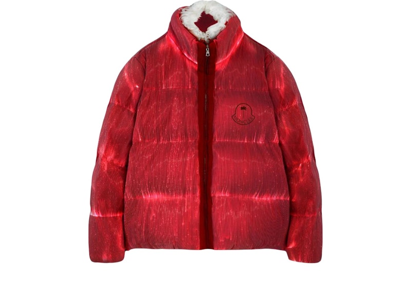 Moncler x Palm Angels Maya 70 LED Puffer Jacket Rood