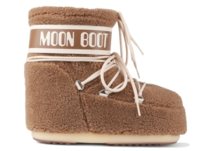 Moon Boot Icon Fleece Low Boot Camel