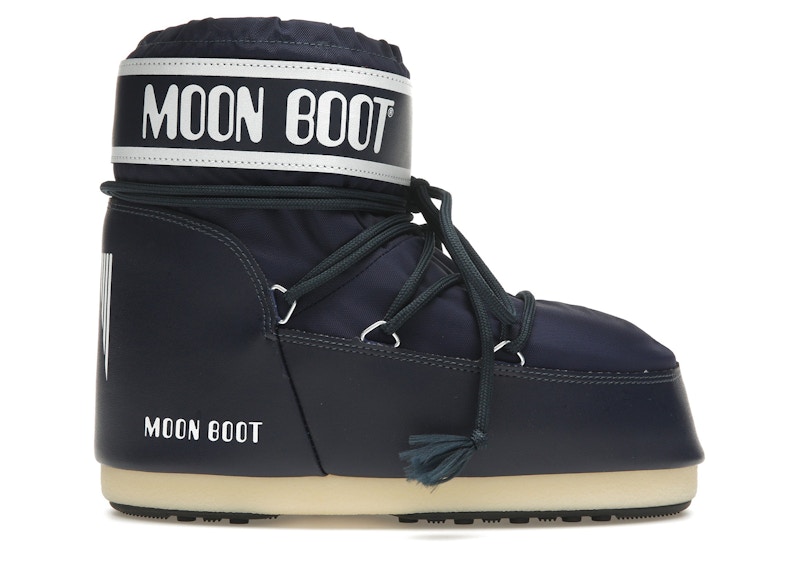Moon Boot Icon Low Nylon Boot Blauw