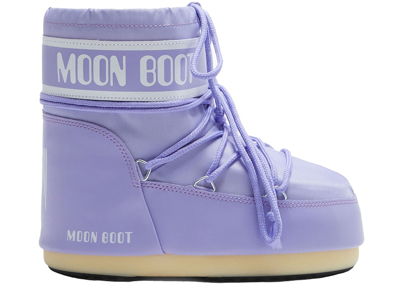 Moon Boot Icon Low Nylon Boot Lilac