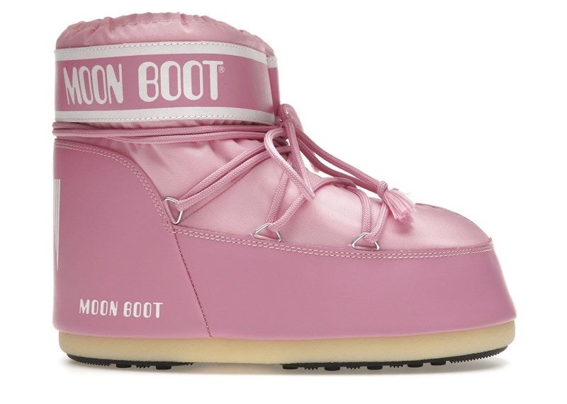 Moon Boot Icon Low Nylon Boot Roze