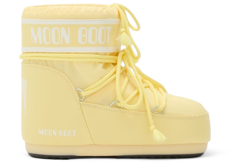 Moon Boot Icon Low Nylon Light Geel