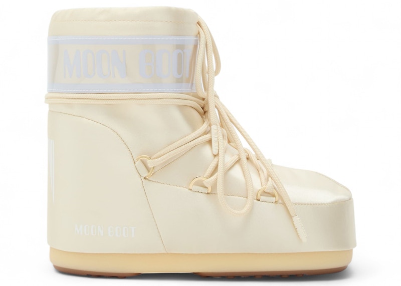 Moon Boot Icon Low Boot Pearly Ivory Wit