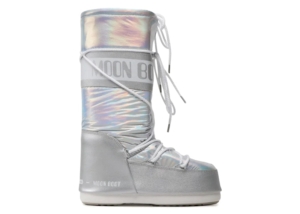 Moon Boot Icon Met Boot Zilver