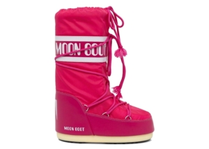 Moon Boot Icon Nylon Boot Magenta Roze