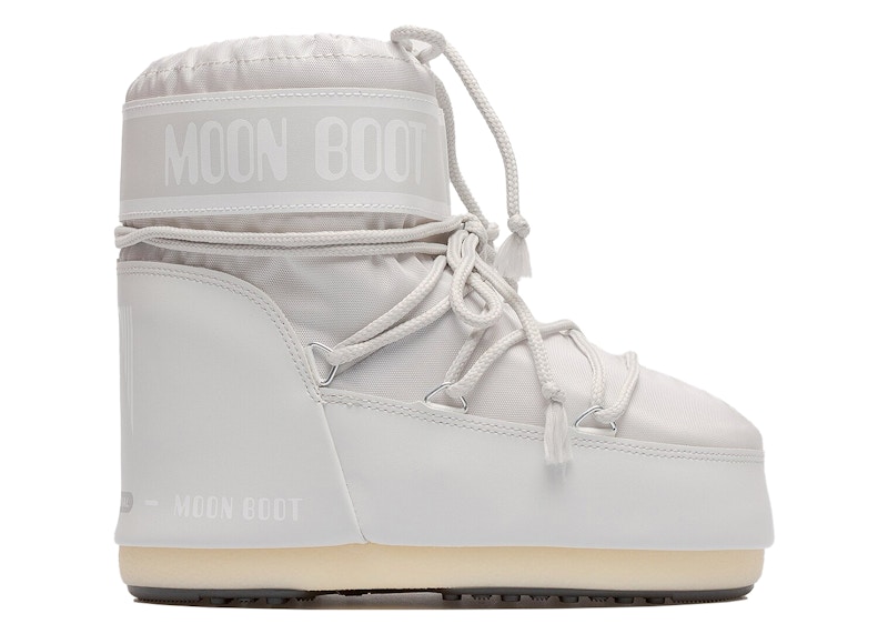 Moon Boot Icon Nylon Low Boot Glacier Grijs