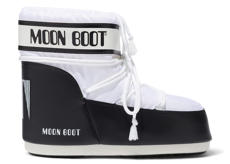 Moon Boot Icon Nylon Low Boot Wit