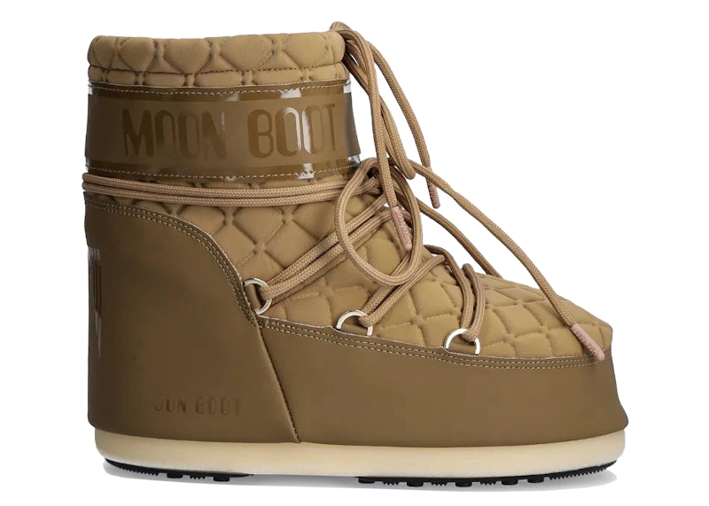 Moon Boot Icon Quilt Low Boot Caramel Bruin