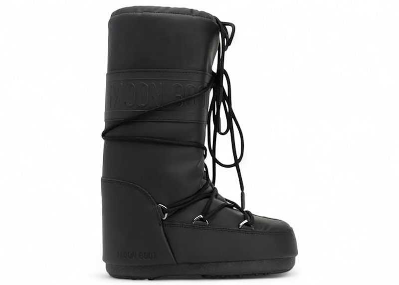 Moon Boot Icon Rubber Zwart