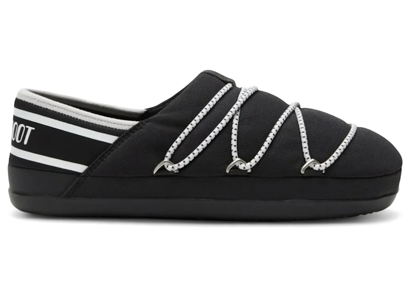 Moon Boot Icon Slipper Zwart