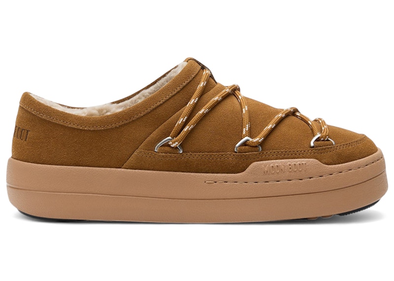 Moon Boot Park Slipper Cognac Bruin