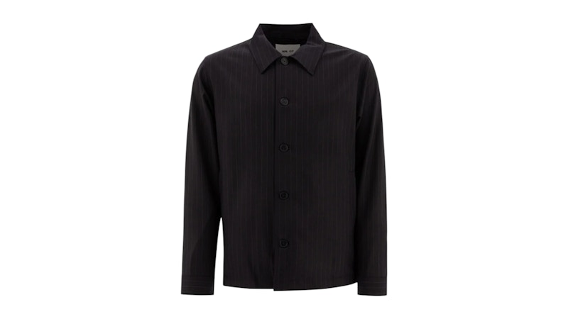 NN.07 Zander Overshirt Blauw