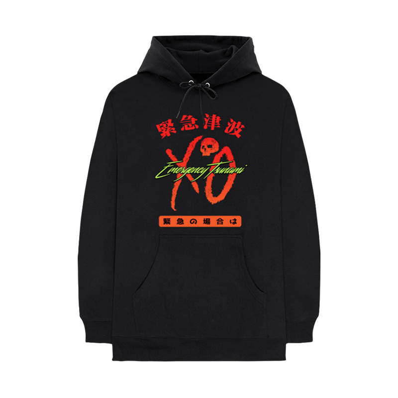 Nav High Alert XO Logo Pullover Hood Zwart