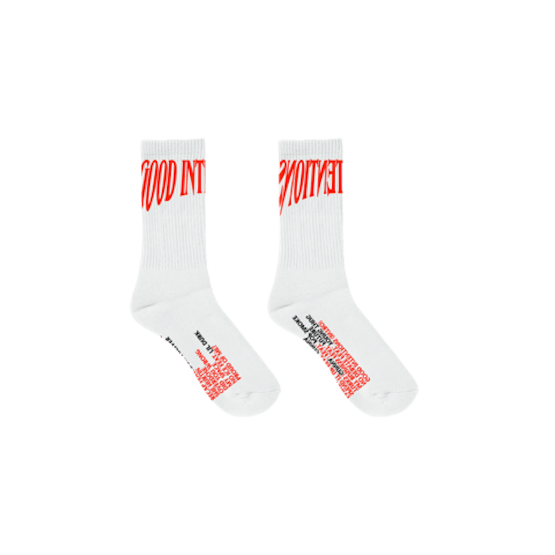 Nav x Vlone Good Intentions Socks Wit
