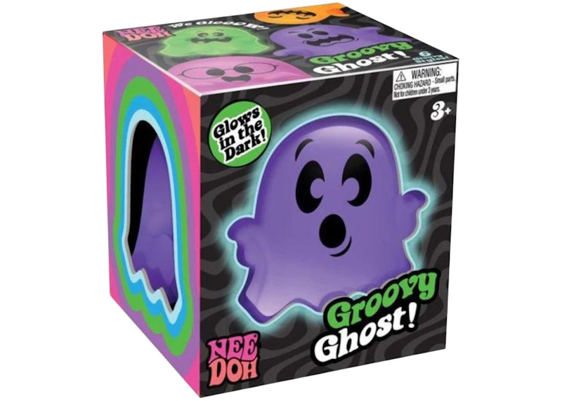 NeeDoh Glowy Ghost Squishy Fidget Toy