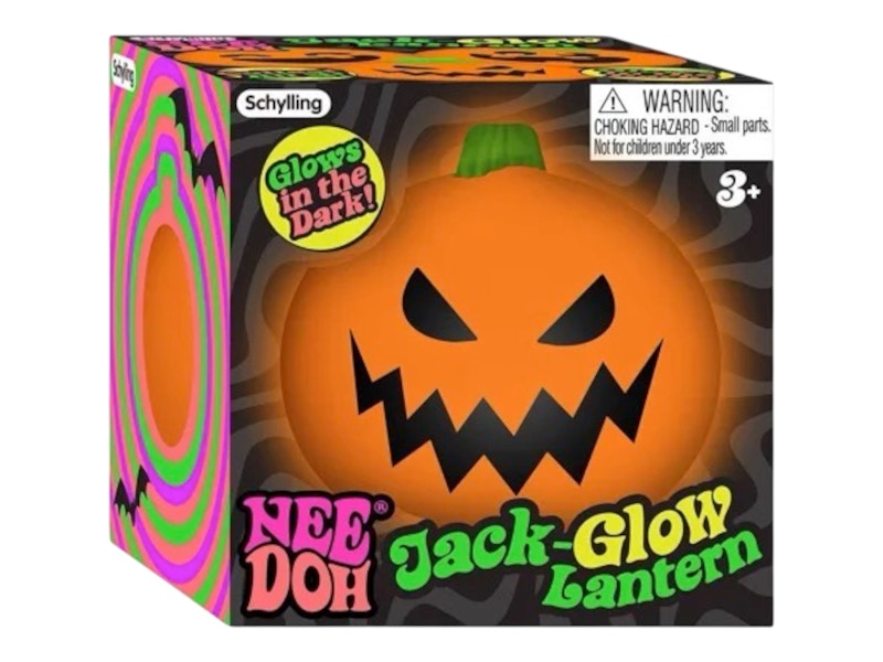 NeeDoh Jack Glow Lantern Squishy Fidget Toy