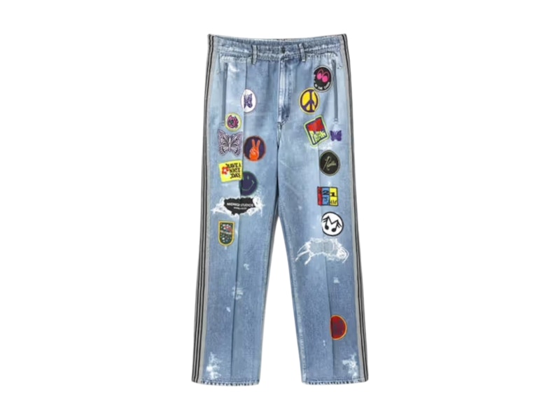 Needles x Midnight Studios Track Pant Blauw