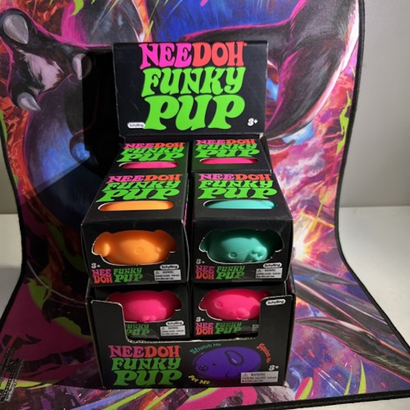 NeeDoh Funky Pup Display Case