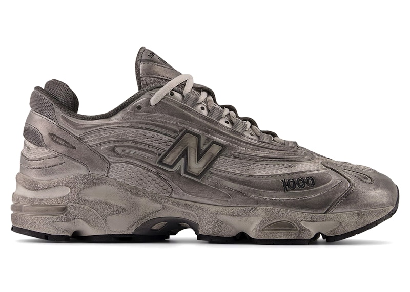New Balance 1000 Metallic Distressed Zilver