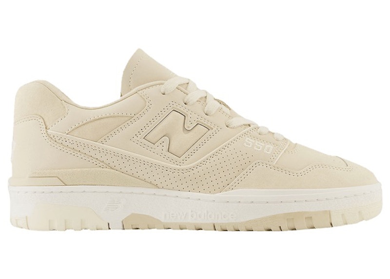 New Balance 550 Light Milk Tea Wit