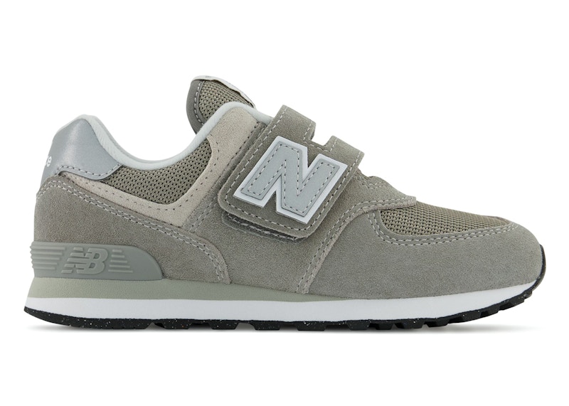 New Balance 574 Core Hook and Loop Grijs