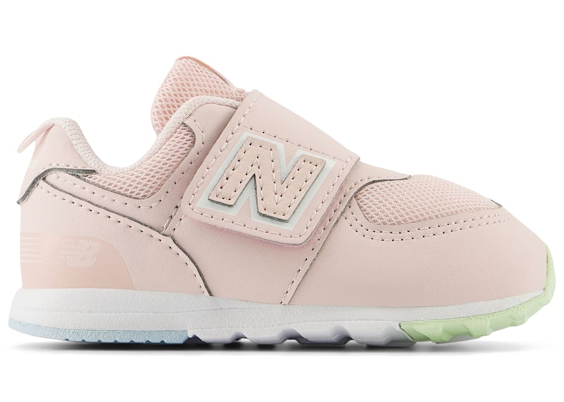 New Balance 574 Hook and Loop Shell Roze
