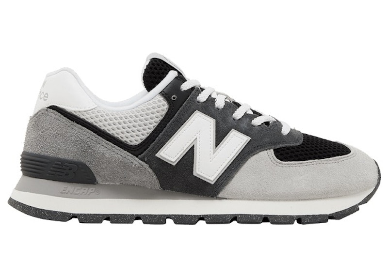 New Balance 574 Rugged Dark Light Zwart