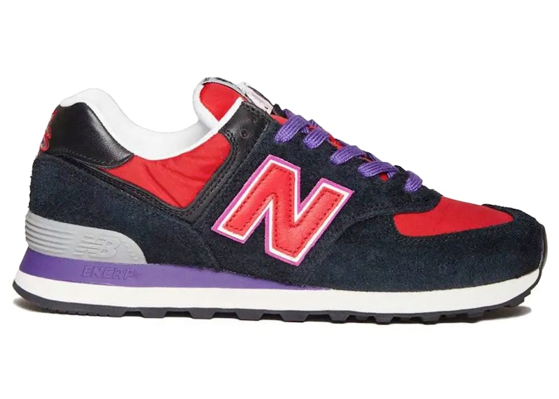 New Balance 574 Stray Rats Zwart